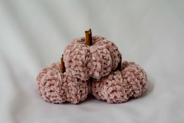 Velvet Mini Pumpkin